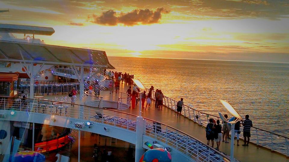 deck of cruise ship - Rex Sikes' Daily Inspiration and Gratitude